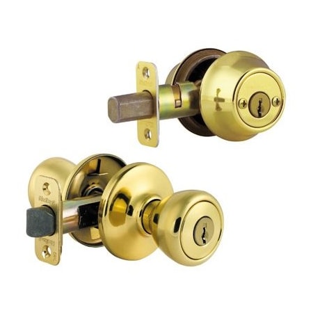 Kwikset PB Tylo Combo Lockset 690T 3 CP CODE  K6
